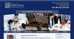 Desktop Screenshot of chicago-employmentlawyer.com