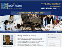 Tablet Screenshot of chicago-employmentlawyer.com